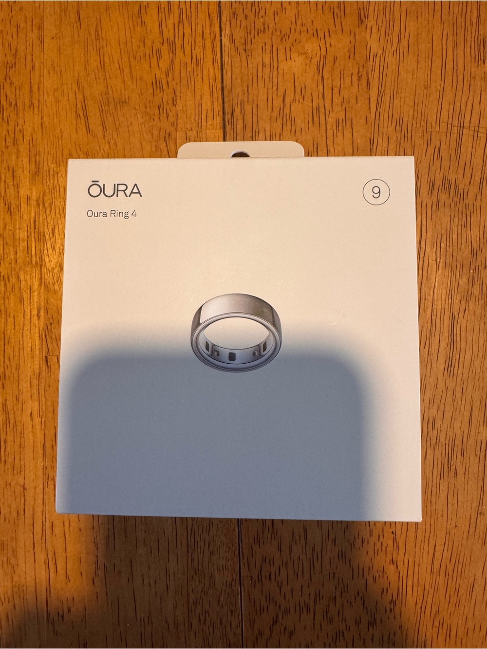Oura Ring 4 — Silver Finish